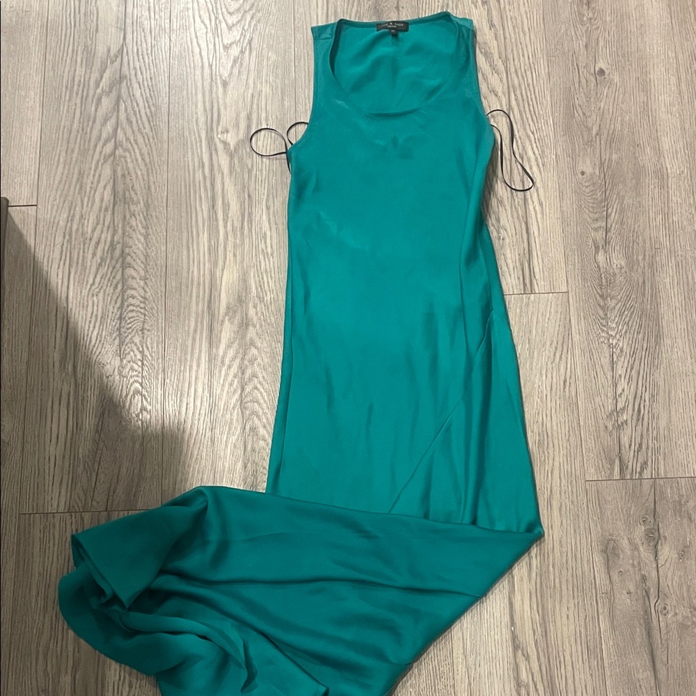 rag & bone Teal Maxi Dress